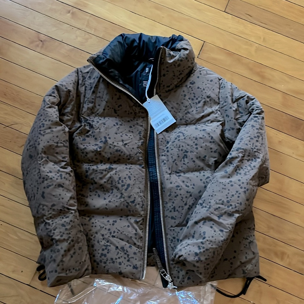 Everlane The Re:Down® Puffer Cocoa Moonsplatter BNIB